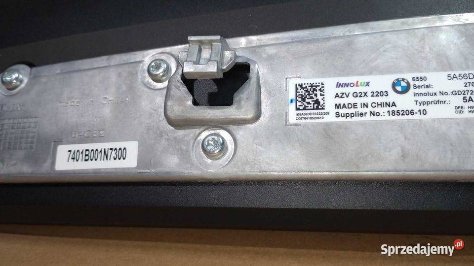 Licznik Zegary Ekran Lcd Wyswietlacz Bmw 3 G20