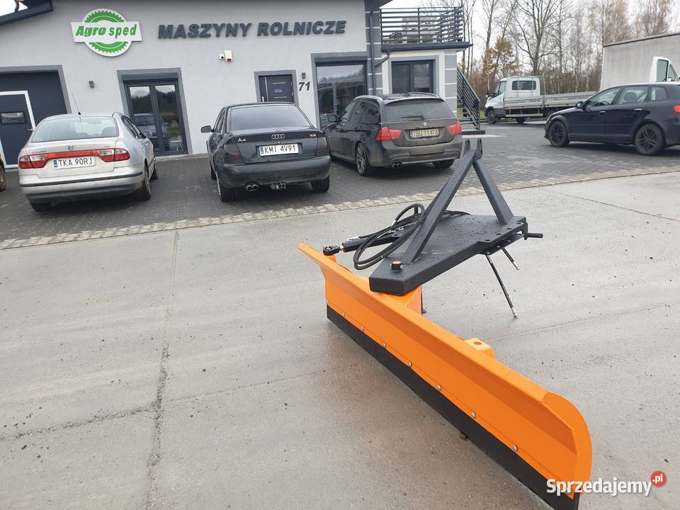 Pług do śniegu na tyłOBROTOWY 360 stopni do nieuszkodzony Mszana Dolna