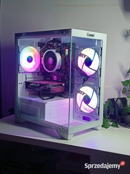 Nowy Biały Komputer Gamingowy PC AMD Ryzen 3 lubuskie