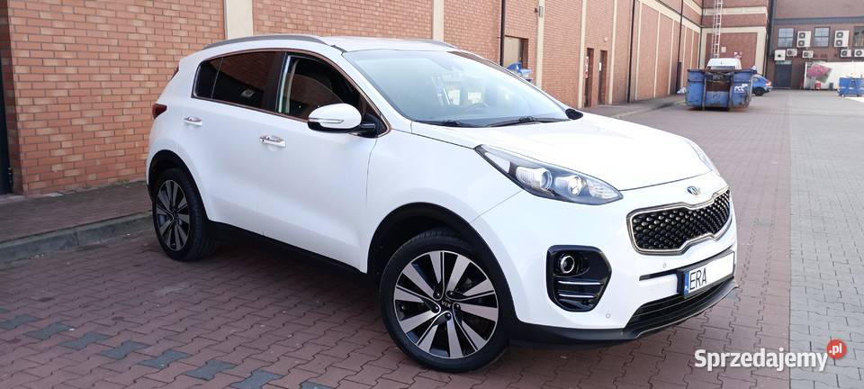 Kia Sportage 17 CRDi 2017 Biała Perła ŚLICZNA Radomsko