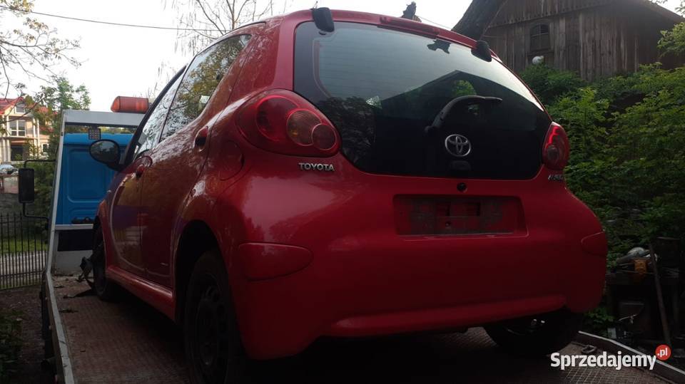 Części toyota aygo drzwi des maska błotnik klapa Kraków