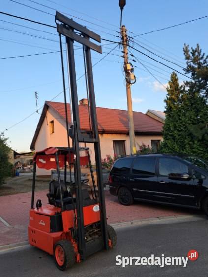Wózek widłowy elektryczny LINDE E15 Motoryzacja Łubnice
