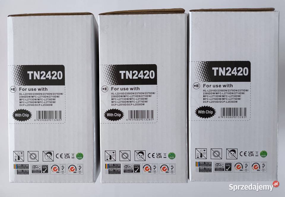 3x Toner TN2420 Brother HLL2350DW DCPL2530DW z Radom