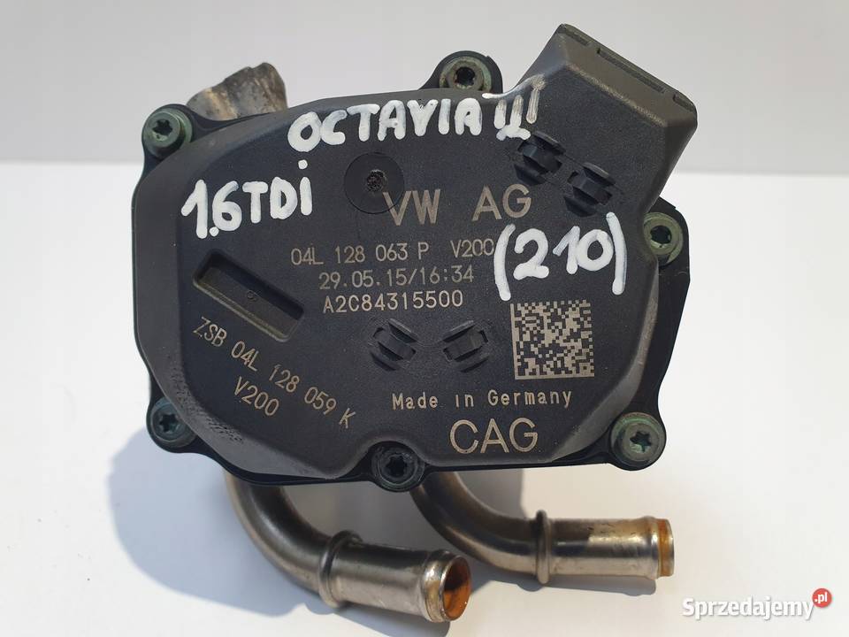 PRZEPUSTNICA Skoda Octavia III 16 TDI 04L128063P Chełm