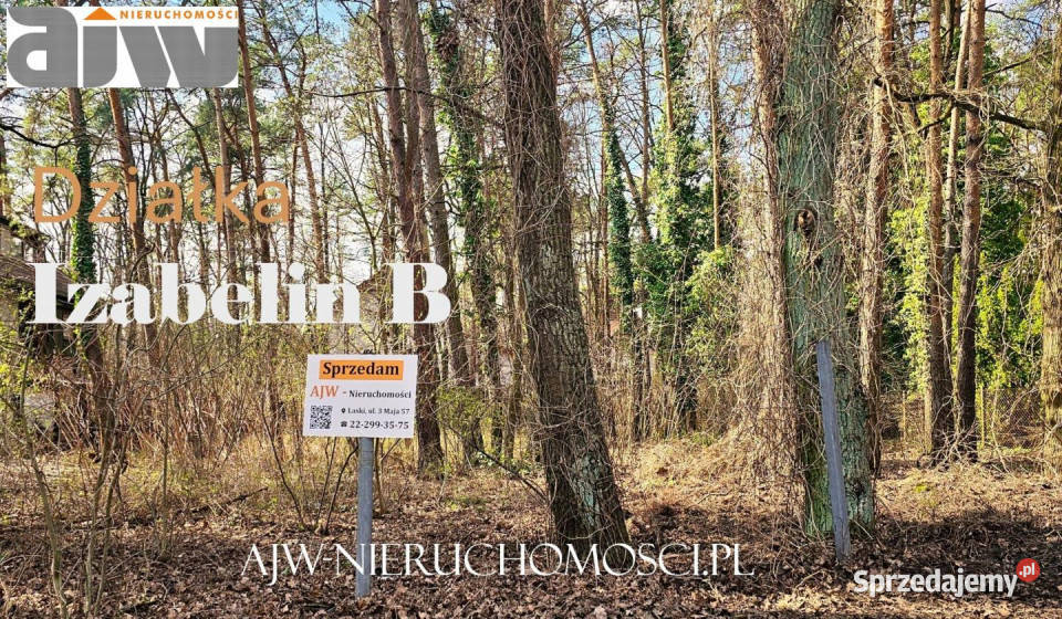 Działka Izabelin B 1060m2 sprzedam