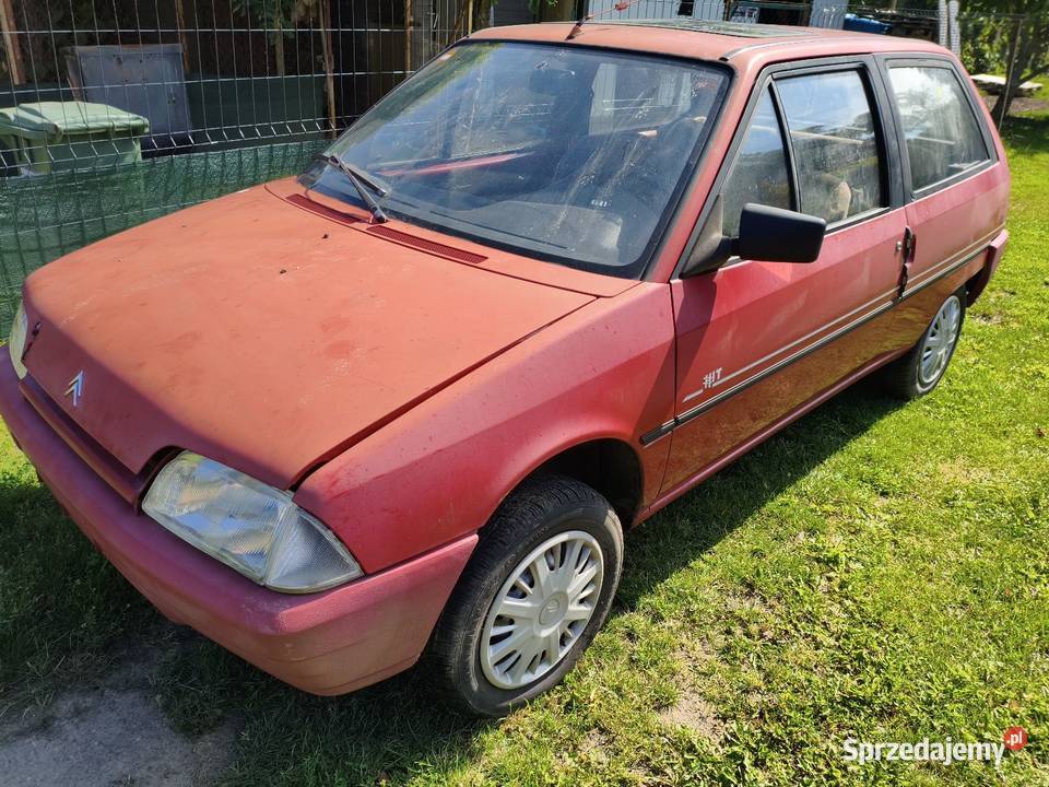 Sprzedam Citroen AX zderzak maska błotnik lampa wielkopolskie Poznań