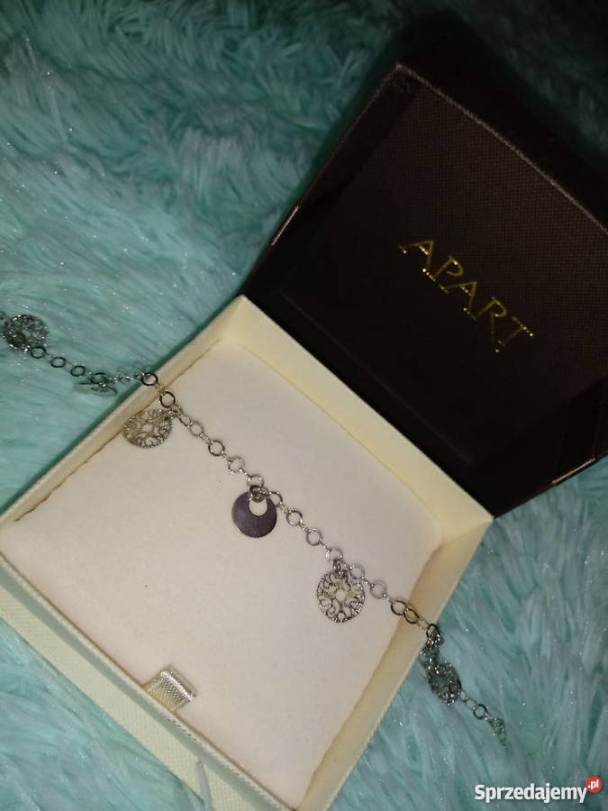Srebrna bransoletka Apart Pozostałe Chorzów