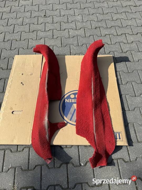 Wykładzina flame red na przód do chevrolet Warszawa