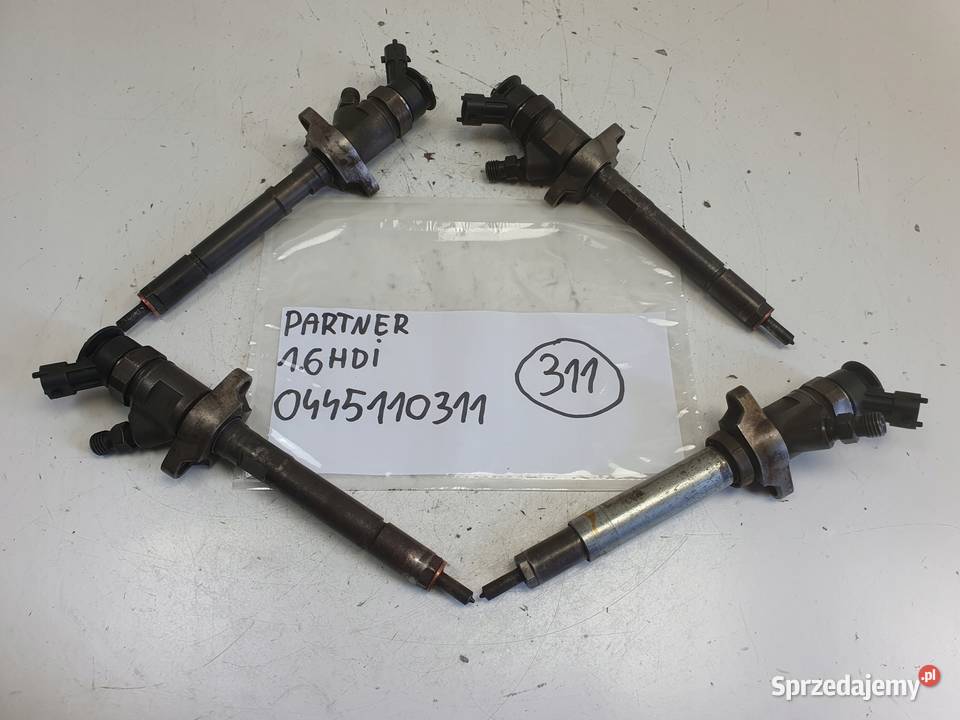 WTRYSKIWACZ Peugeot Partner II 16 HDI 0445110311 lubelskie Chełm