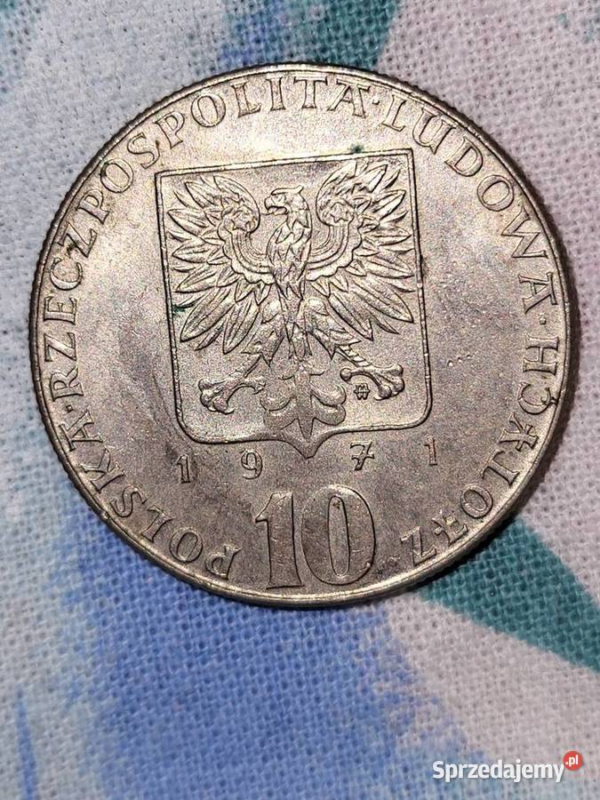 Moneta 10 Ryba śląskie Gliwice