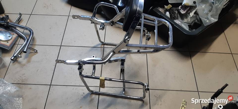 KUFRY BAGAŻNIK STELAŻE I OPARCIE KPL MOTO sakwy i torby