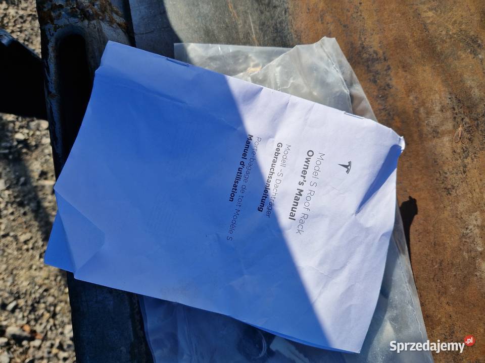 Tesla Model S lift bagażnik Oryginał alu NOWY Mielec