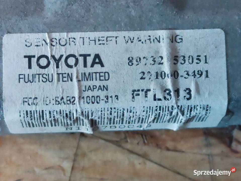 Sensor Alarmu Lexus IS II 20052013 8973253051 sprzedam