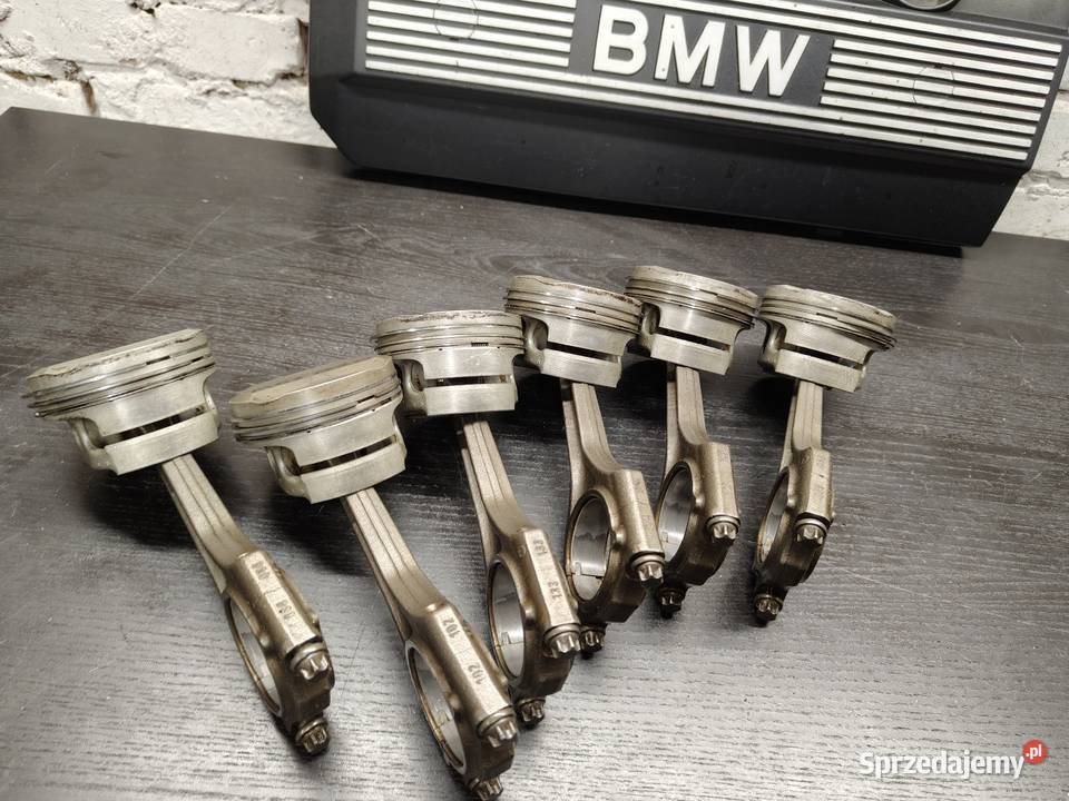 Bmw e36 e39 tłoki korby m52b20 komplet Aleksandrów Łódzki