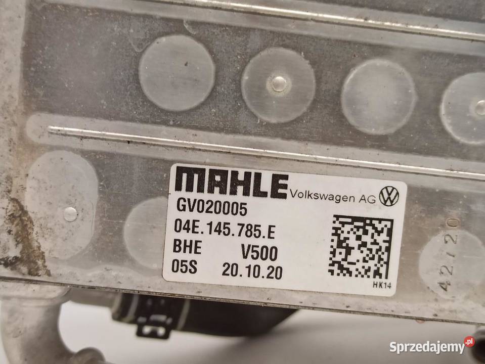 SKODA KAROQ INTERCOOLER 04E145785E 04E906051J osobowe Chłodnice powietrza (intercoolery) sprzedam