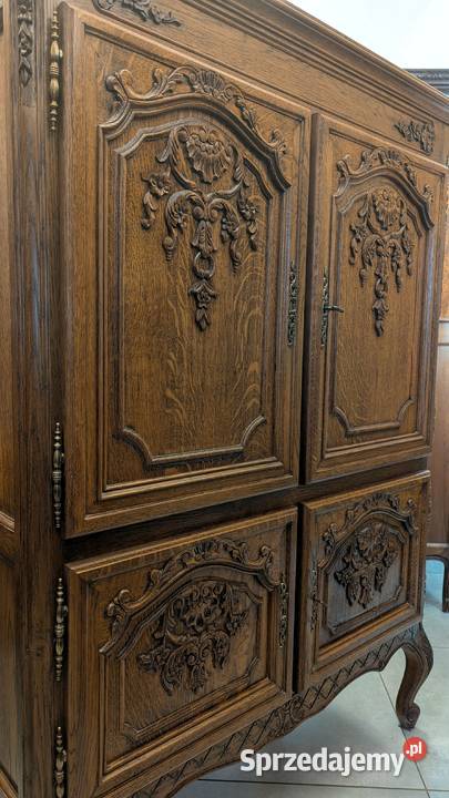 Dębowa komodaszafka ludwikowska sklep Dąbrowa Dąbrowa Górnicza
