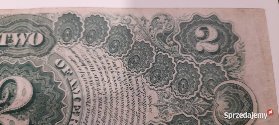 2 dolary usa 1917 Warszawa