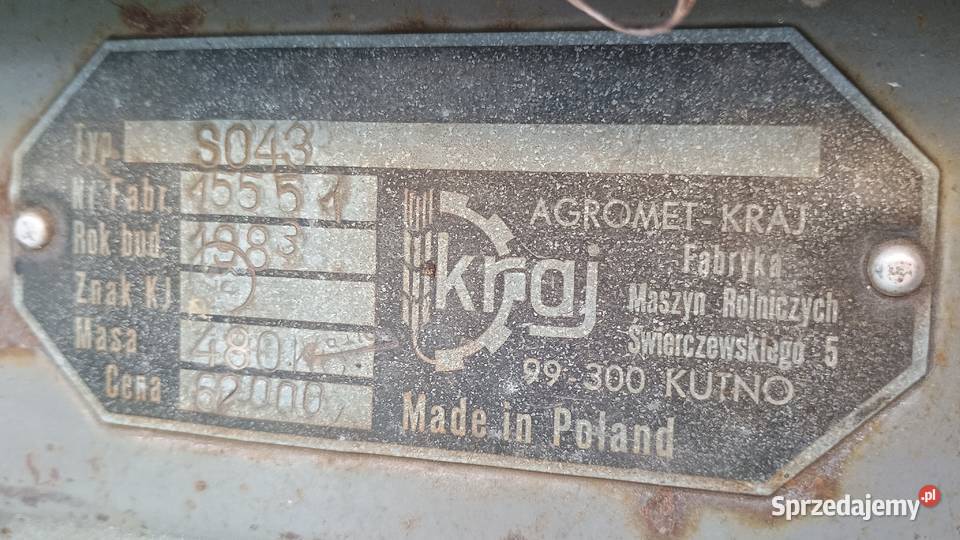 Siewnik zbożowy Poznaniak S043 Siewniki i sadzarki Jangrot