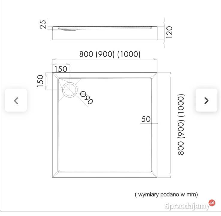 Kabina Ferrara 90x90x195