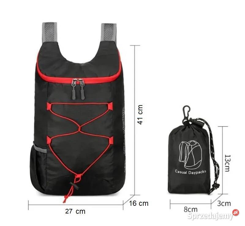 Plecak Trekkingowy 20L Składany Wodoodporny Sieradz