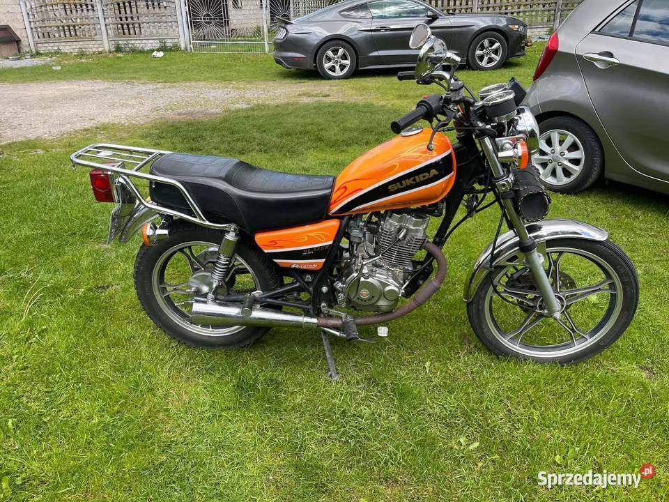 Sukida 125cc czterosuwowy Dąbrowa Tarnowska