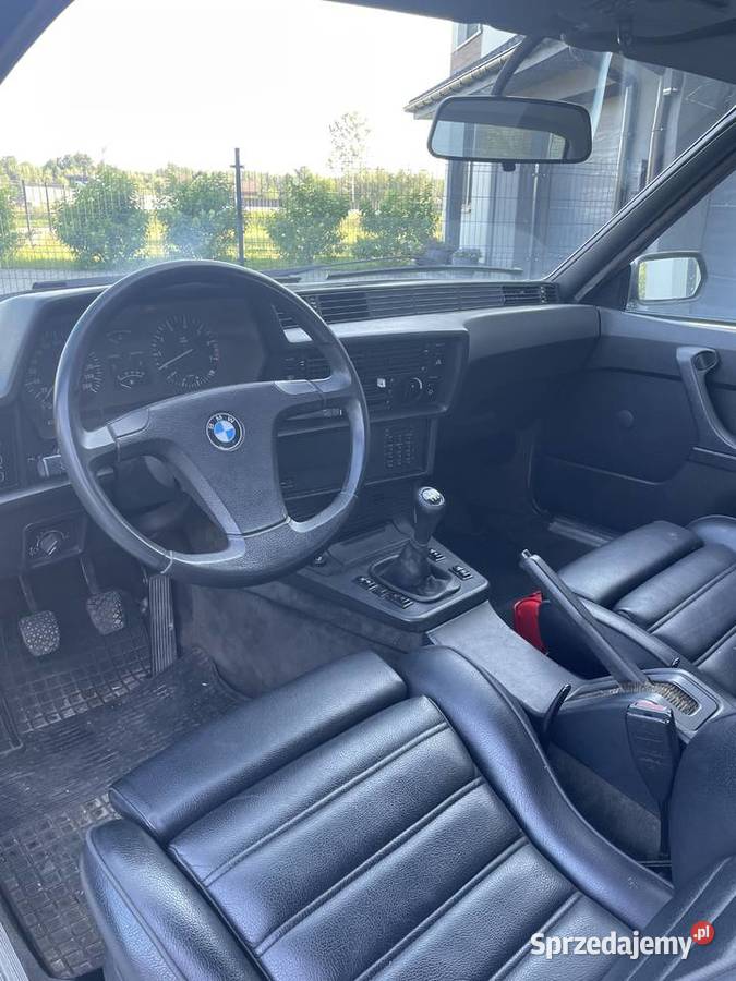 BMW 635 CSi E24 Europa manual dogleg Recaro Seria 6 Leszno