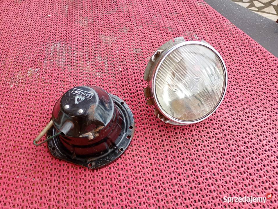 Lampa reflektor części Fiat 125P Star Polonez z Żywiec