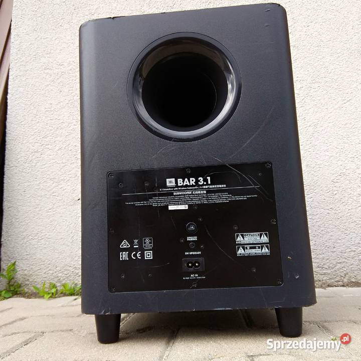JBL Bar 31 Subwoofer aktywny 25 300W 12 Świebodzice