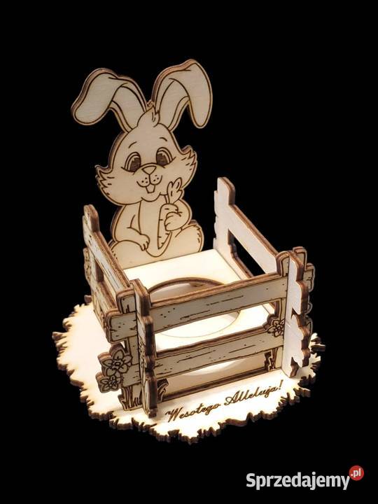 Zając wielkanocny na Kinder Niespodziankę