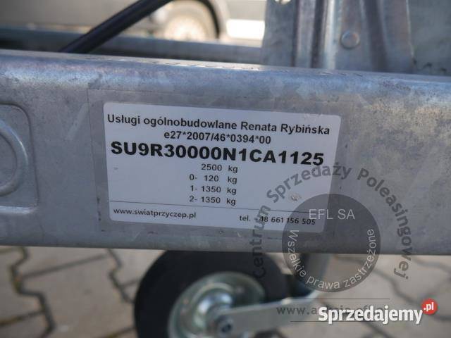 Przyczepa gastronomiczna pączki RYBIŃSKA TRAILER Magnice
