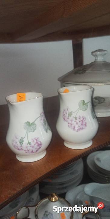 Patera Carl Tielsch C T Altwasser Germany 1929r Porcelana i szkło Gdańsk