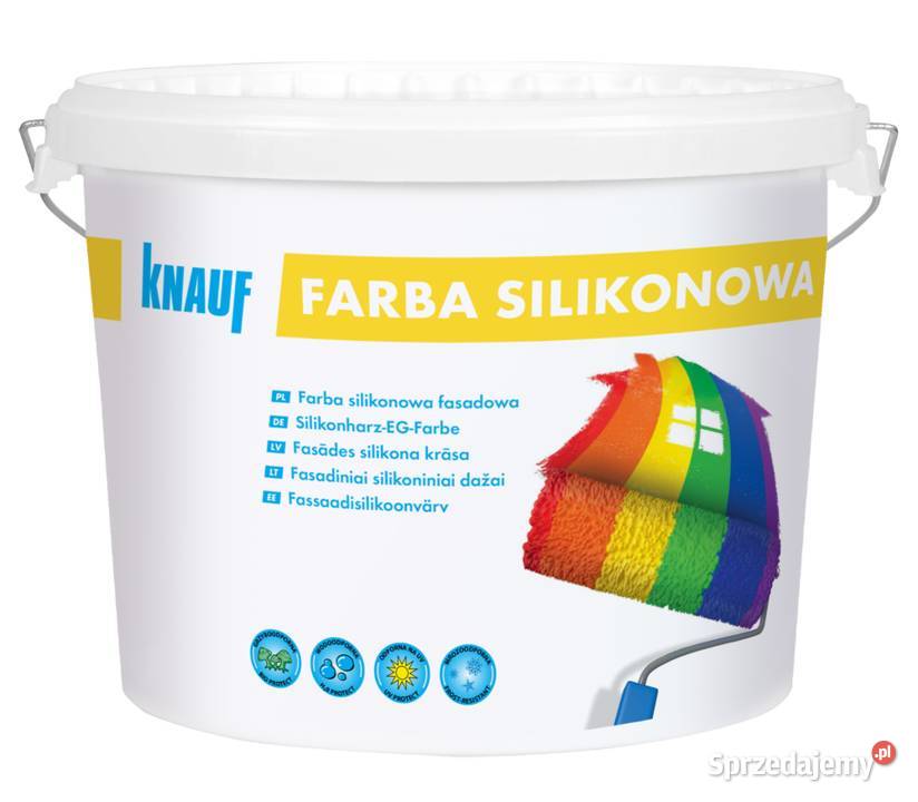 Tanio KNAUF FARBA SILIKONOWA EGALIZACYJNA 15L