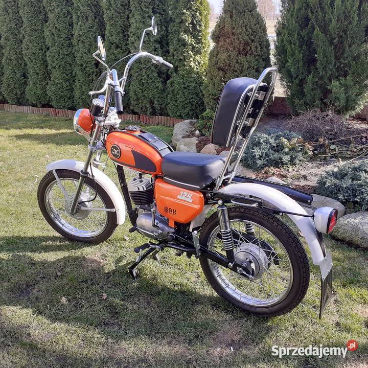 WSK 125 BĄK Zarejestrowany Biała Tablica dwusuwowy