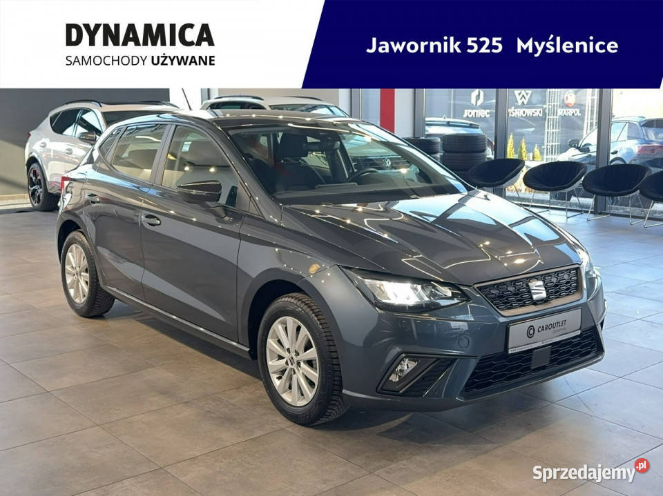 Seat Ibiza VAT 23 Style 10TSI 95 M5 20222023 r grafitowy Myślenice