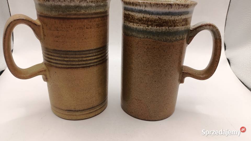Dwa kubki do herbaty rustykalne Scotland sprzedam