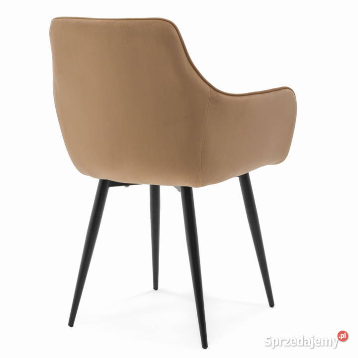 Ciembobeżowe Krzesło Tapicerowane Quattro Tarchały Małe