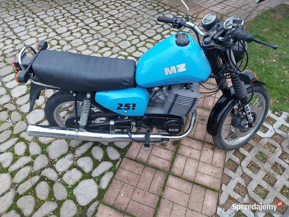 Mz etz 251 zarejestrowana renowacji Kielce