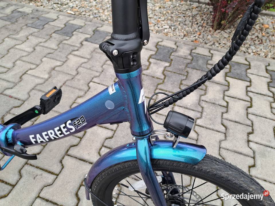 FAFREES F20 składany rower elektryczny nowy 2 łódzkie Sieradz