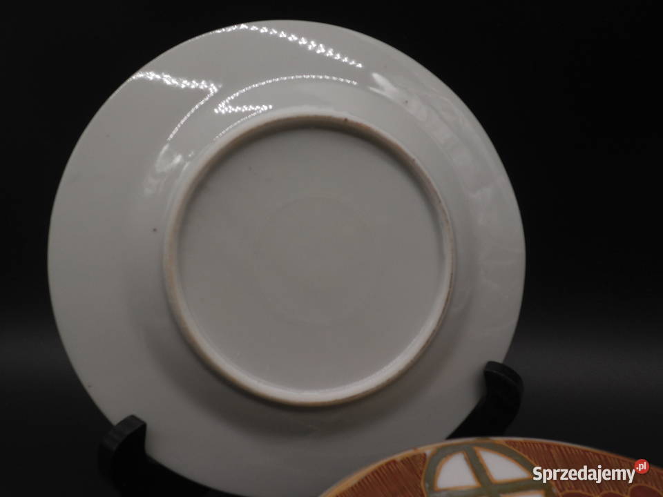 Talerzyki deserowe Satsuma Japonia 5 wielkopolskie Raszków