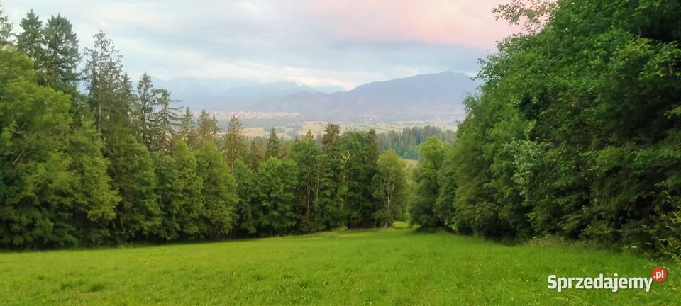 ZAKOPANE GLAMPINGPiękna działka widokowa u stóp małopolskie Suche