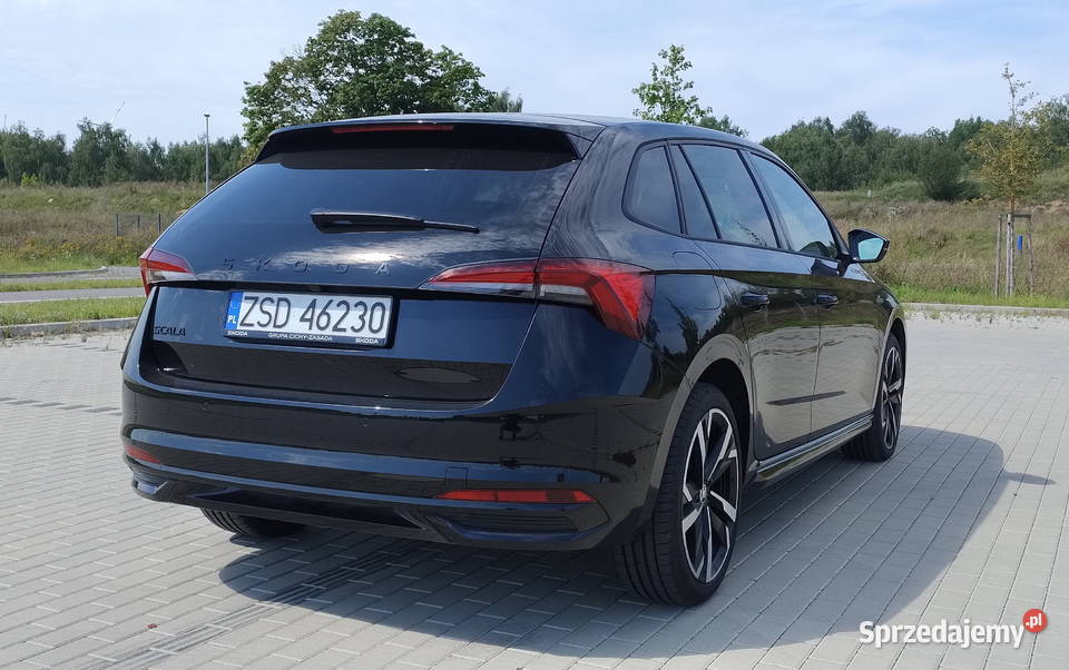 Skoda Scala 15 TSI DSG Monte Carlo Bezwypadkowy Szczecin