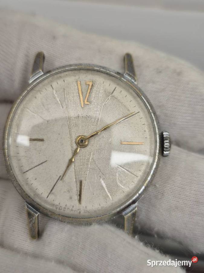 Zegarek vintage ZIM Triangle Męskie Chorzów