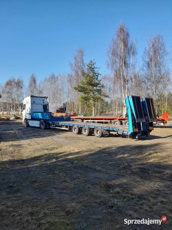 Naczepa niskopodwoziowa Zawiercie sprzedam