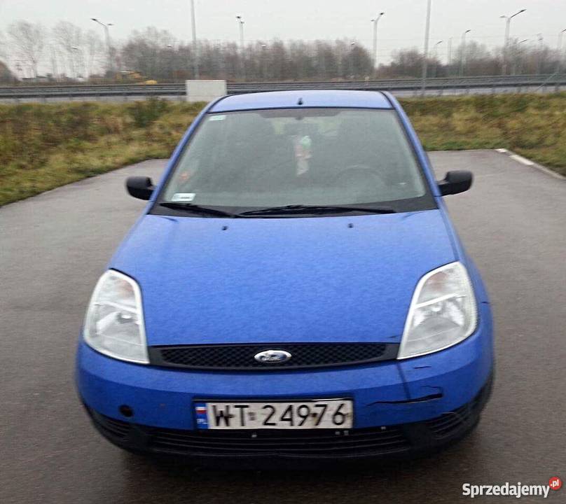 Ford Fiesta niebieska 4/5 Fiesta Warszawa