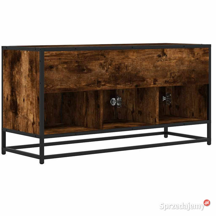 Szafka pod telewizor przydymiony dąb 100x35x50