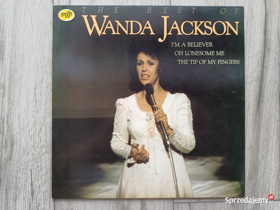 Winyl Wanda Jackson country singer Wronki