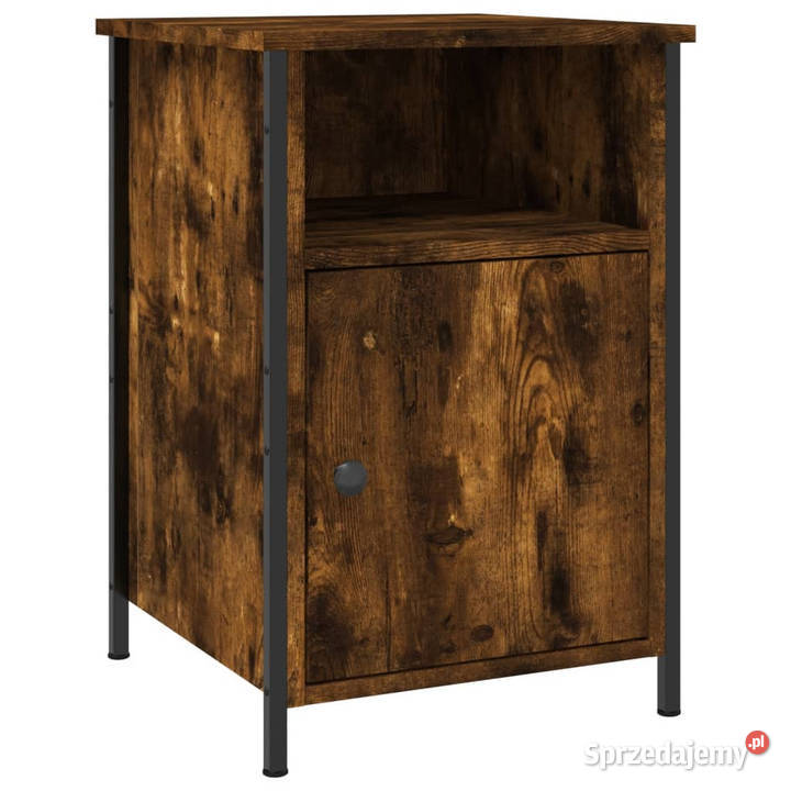 Szafka nocna przydymiony dąb 40x42x60 WM825917