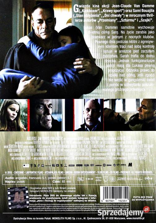 GOTOWY NA WSZYSTKO JEANCLAUDE VAN DAMME sprzedam