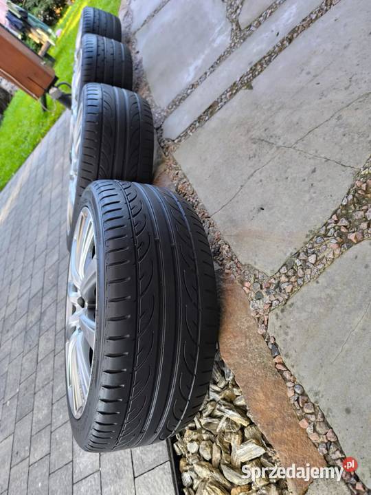 Alufelgi 18 5x112 opony letnie 23540R18 Audi VW Samochodowe Brzozów