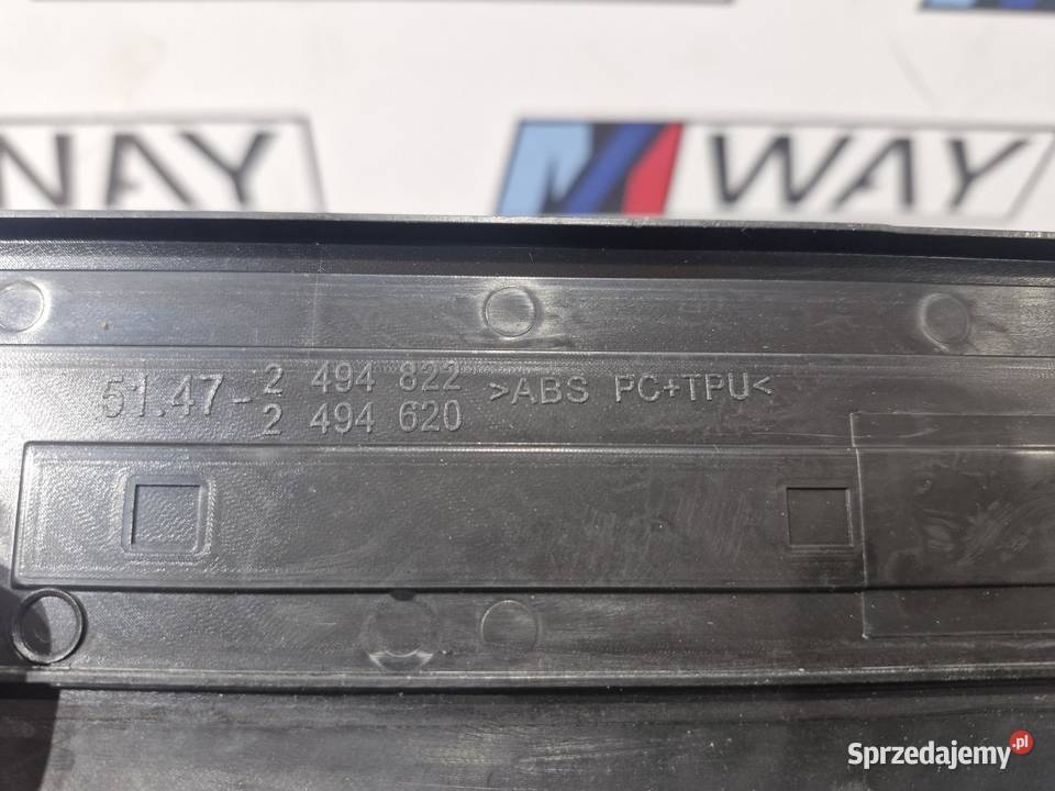BMW E39 LISTWY PROGOWE MPAKIET ORYGINAŁ